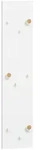 Mid.you Garderobenpaneel, Wei&szlig;, Holzwerkstoff, 24.5x109x2.6 cm,