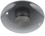 Neuhaus Pure Led-Deckenleuchte Pure Vitrum, Grau, Metall, Kunststoff, Glas,