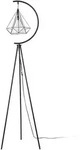 lux.pro Stehleuchte, Wei&szlig;, Schwarz, Textil, Metall, 41x171x41 cm, Lampen &...