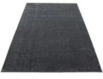 Ayyildiz Hochflorteppich Ata grau, Grau, Textil, Uni, rechteckig, 280x370 cm,