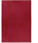 Ayyildiz L&auml;ufer Pouffy, Rot, Textil, Uni, rechteckig, 80x250 cm, Oeko-Tex&reg;