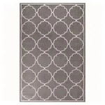 Novel Outdoorteppich Berlin, Hellgrau, Textil, geometrisch, rechteckig, 60x110...