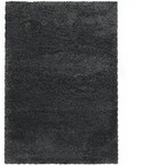 Ayyildiz Hochflorteppich Fluffy 3500 Grey, Grau, Textil, Uni, rechteckig, 240x340