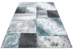 Ayyildiz Webteppich Hawaii 1710, Blau, Textil, Karo, rechteckig, 200x290 cm,
