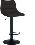 CLP Barhocker, Schwarz, Metall, 43x87x46.5 cm, Esszimmer, Barm&ouml;bel, Barhocker