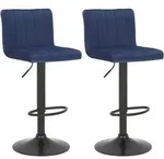 CLP Barhocker, Blau, Metall, 41x87x49 cm, Esszimmer, Barm&ouml;bel, Barhocker