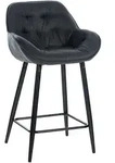 CLP Barhocker, Dunkelgrau, Metall, 54x93.5x57.5 cm, Esszimmer, Barm&ouml;bel,...