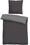 biberna Bettw&auml;sche-Garnitur, Titan, Textil, Uni, 135x200 cm, Schlaftextilien,