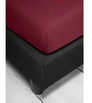 Irisette Spannbetttuch, Rot, Textil, 140-160x200 cm, b&uuml;gelfrei, weich und