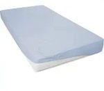 Spannbetttuch, Hellblau, Textil, 190x200 cm, Oeko-Tex&reg; Standard 100,...