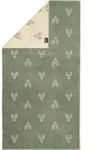 Cawoe Duschtuch, Gr&uuml;n, Textil, Grafikmuster, 70x140 cm, Badtextilien,...
