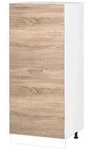 Vicco Vorratsschrank, Sonoma Eiche, Wei&szlig;, Holzwerkstoff, 2 F&auml;cher, 1...