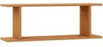 Mid.you Wandregal, Buche, Holzwerkstoff, 80x28x19.7 cm, Wohnzimmer, Regale,