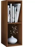 Mid.you Aktenregal, Nussbaum, Holzwerkstoff, 1 F&auml;cher, 34x72x30 cm, Arbeitszimmer,