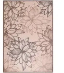 Novel Outdoorteppich Floral, Creme, Beige, Textil, Bl&auml;tter, rechteckig,...