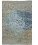 Kayoom Flachwebeteppich Blaze 100 Multi / Blau, Blau, Mehrfarbig, Textil, Abstraktes,