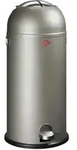 Wesco M&uuml;lleimer, Silber, Metall, 37.5x83x37.5 cm, K&uuml;chen, K&uuml;chenausstattung,