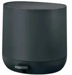 Sch&ouml;ner Wohnen Treteimer Pomino, Schwarz, Keramik, 4,5 L, 26x26x24 cm, K&uuml;chen,