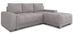 Sofnet Ecksofa, Rosa, Textil, 5-Sitzer, L-Form,Rechteckig, 255x180 cm, Wohnzimmer,