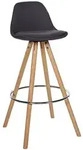 CLP Barhocker, Dunkelgrau, Holz, 38x99x44 cm, Esszimmer, Barm&ouml;bel, Barhocker
