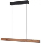 Neuhaus Pure Led-H&auml;ngeleuchte Pure E-Motion, Braun, Holz, Metall, Kunststoff, Eiche,