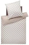 Joop! Wendebettw&auml;sche Cornflower Double, Creme, Textil, Graphik, 135x200 cm,