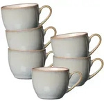 Ritzenhoff Breker Espressotassen, Grau, Keramik, Rund, Kaffee & Tee, Tassen,