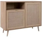 Mid.you Kommode, Sonoma Eiche, Holz, Eiche, 1 F&auml;cher, 101.5x87x40 cm, Typenauswahl,