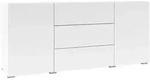 Petits-meubles Sideboard, Wei&szlig;, Holzwerkstoff, 140x63x35 cm, Wohnzimmer, Kommoden &