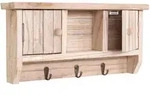 MCW Schl&uuml;sselbrett, Buche, Holz, 40x19x8 cm, Garderobe, Schl&uuml;sselboards &