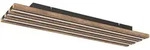 Globo Led-Deckenleuchte Hayden, Schwarz, Wei&szlig;, Dunkelbraun, Metall, Kunststoff,
