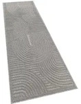Paco Home Outdoorteppich, Grau, Textil, Rechteckig, 60x100 cm, strapazierf&auml;hig, f&uuml;r