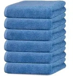 Zollner Handt&uuml;cher,, Dunkelblau, Textil, 50x100 cm, Oeko-Tex&reg; Standard 100,