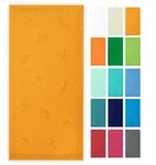 Zollner Strandtuch,, Gelb, Textil, 100x200 cm, Oeko-Tex&reg; Standard 100,...