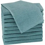 Zollner G&auml;stet&uuml;cher,, Petrol, Textil, 30x50 cm, Oeko-Tex&reg; Standard 100,