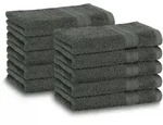 Zollner G&auml;stet&uuml;cher,, Anthrazit, Textil, 30x50 cm, Oeko-Tex&reg; Standard 100,