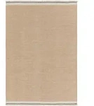 benuta Pop Wollteppich, Beige, Textil, Beton Optik, Rechteckig, 160x230 cm, Gots,