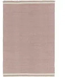 benuta Pop Wollteppich, Pink, Textil, Beton Optik, Rechteckig, 160x230 cm, Gots,