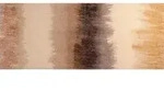 wash+dry L&auml;ufer Bronze Bands, Braun, Textil, Farbverlauf, rechteckig, 80x200 cm,