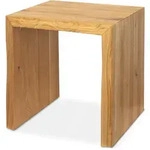 holz4home Massivholzbank, Eiche, Holz, Echtholz,Eiche, 40x45x40 cm, Esszimmer,