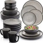 S&auml;nger Kombiservice, Braun, Stein, 30-teilig, Rund, 27x10x27 cm, kratzfest,...