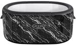 Bestway Badefass, Schwarz, Metall, Kunststoff, 152x92x71 cm, RoHS, Dekra,...
