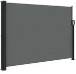 vidaXL Seitenmarkise, Anthrazit, Textil, 140x300 cm, Sonnen- & Sichtschutz, Markisen
