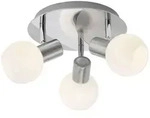Brilliant Spotrondell, Wei&szlig;, Metall, 22x19x22 cm, Lampen & Leuchten,