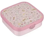 Mepal Brotdose, Rosa, Pink, Kunststoff, Quadratisch, 18.2x6.1x18.2 cm,