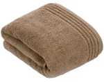 Vossen Badetuch Vienna Style Supersoft, Braun, Textil, Uni, 80x160 cm, Made in