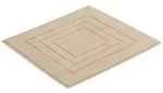 Vossen Badematte Feeling, Beige, Textil, quadratisch, 60x60 cm, Textiles Vertrauen -