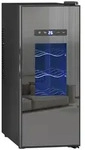 Homcom Weink&uuml;hlschrank, Schwarz, Metall, 6 F&auml;cher, 51.5x65x26.5 cm,...