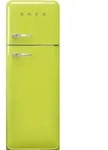 Smeg K&uuml;hl-Gefrier-Kombination 50'S Style, Gr&uuml;n, Limette, Metall, 1...