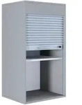 Mid.you Aktenschrank, Grau, Holzwerkstoff, 1 F&auml;cher, 50x93x40 cm, abschlie&szlig;bar,